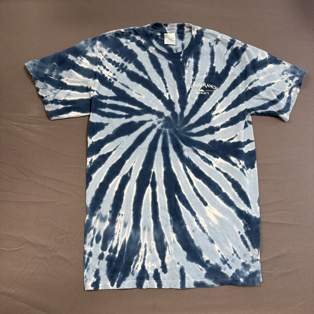 kualoa ranch Blue T-shirt Size Small Hawaii